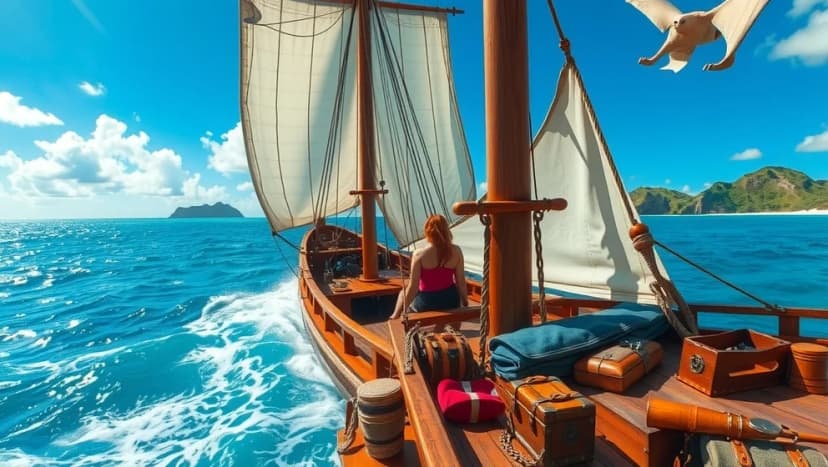 Pippi på de sju haven och hennes äventyr